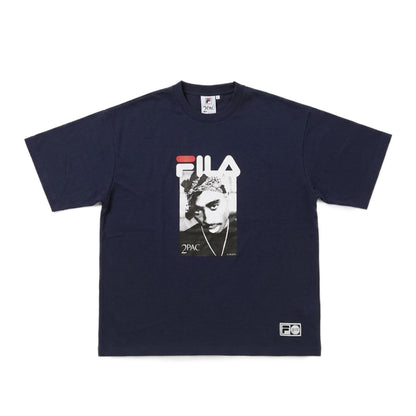 FILA S/S PHOTO TEE03 フィラ ショートスリーブ フォト Tシャツ03 SM6SAU703【メンズ コラボ ストリートカルチャー Tシャツ オーバーサイズ 26SS】
