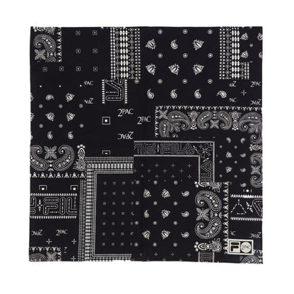 FILA BANDANA フィラ バンダナ SM6SHU706【メンズ コラボ バンダナ ペイズリー柄 コレクターズアイテム 26SS】