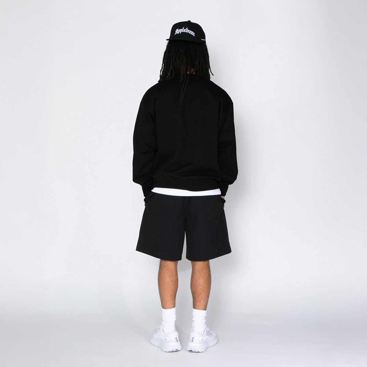 APPLEBUM “K.B.A.S.” Logo Crew Sweat アップルバム “K.B.A.S.” ロゴ クルー スウェット 2610403【メンズ ストリート スウェットトレーナー 裏パイル 綿100％ 26SS】
