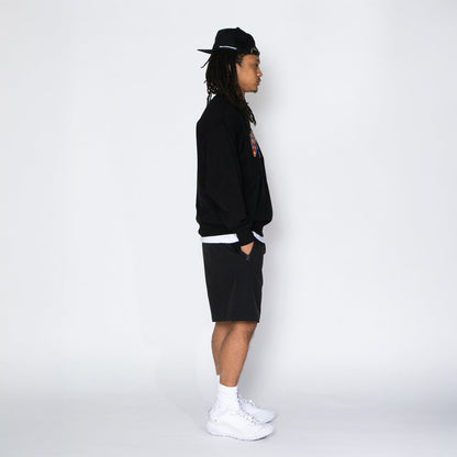 APPLEBUM “K.B.A.S.” Logo Crew Sweat アップルバム “K.B.A.S.” ロゴ クルー スウェット 2610403【メンズ ストリート スウェットトレーナー 裏パイル 綿100％ 26SS】