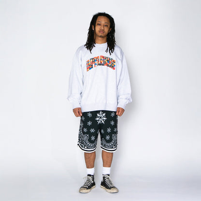 APPLEBUM “K.B.A.S.” Logo Crew Sweat アップルバム “K.B.A.S.” ロゴ クルー スウェット 2610403【メンズ ストリート スウェットトレーナー 裏パイル 綿100％ 26SS】