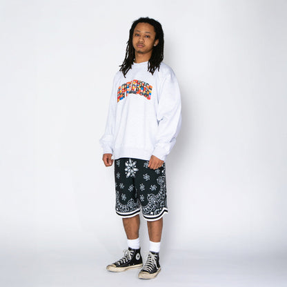 APPLEBUM “K.B.A.S.” Logo Crew Sweat アップルバム “K.B.A.S.” ロゴ クルー スウェット 2610403【メンズ ストリート スウェットトレーナー 裏パイル 綿100％ 26SS】