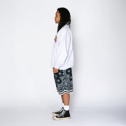 APPLEBUM “K.B.A.S.” Logo Crew Sweat アップルバム “K.B.A.S.” ロゴ クルー スウェット 2610403【メンズ ストリート スウェットトレーナー 裏パイル 綿100％ 26SS】