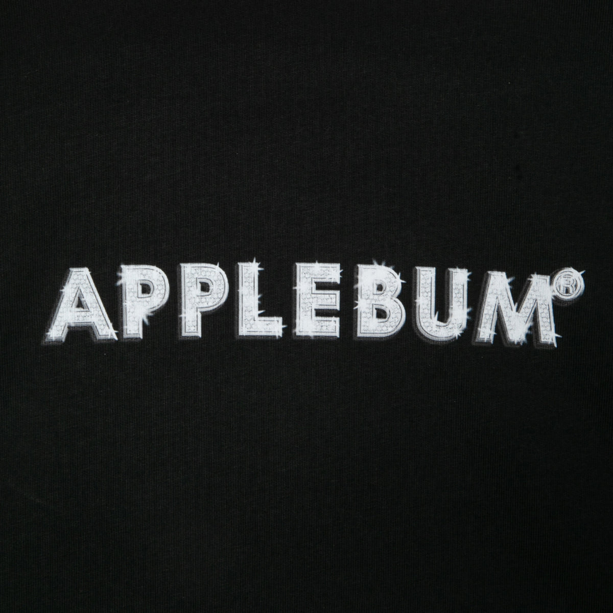 APPLEBUM “Bling Bling” Logo L/S T-Shirt アップルバム “Bling Bling” ロゴ ロングスリーブ Tシャツ 2611125【メンズ 長袖 ストリート ヘビーウェイト 天竺生地 ユニセックス 26SS】