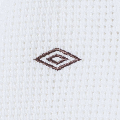 UMBRO HOUSE Mesh Knit Game Shirt アンブロハウス メッシュニットゲームシャツ UMHO2601-KN01【レディース ニットシャツ メッシュ素材 通気性 26SS】