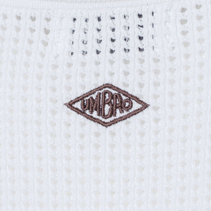 UMBRO HOUSE Mesh Knit Game Shirt アンブロハウス メッシュニットゲームシャツ UMHO2601-KN01【レディース ニットシャツ メッシュ素材 通気性 26SS】
