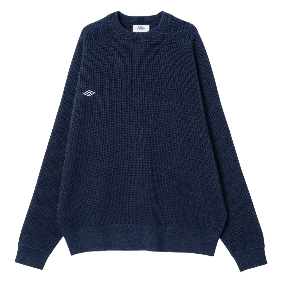 UMBRO HOUSE Mesh Knit Pull Over アンブロハウス メッシュニットプルオーバー UMHO2601-KN02【レディース ニットプルオーバー メッシュ素材 通気性 26SS】