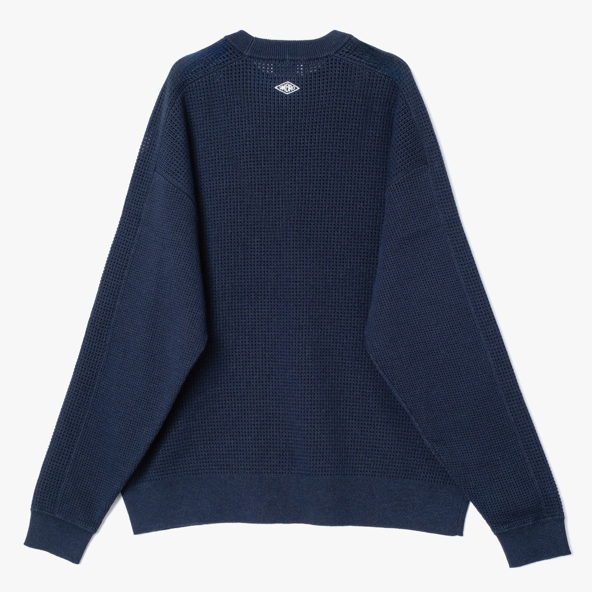 UMBRO HOUSE Mesh Knit Pull Over アンブロハウス メッシュニットプルオーバー UMHO2601-KN02【レディース ニットプルオーバー メッシュ素材 通気性 26SS】