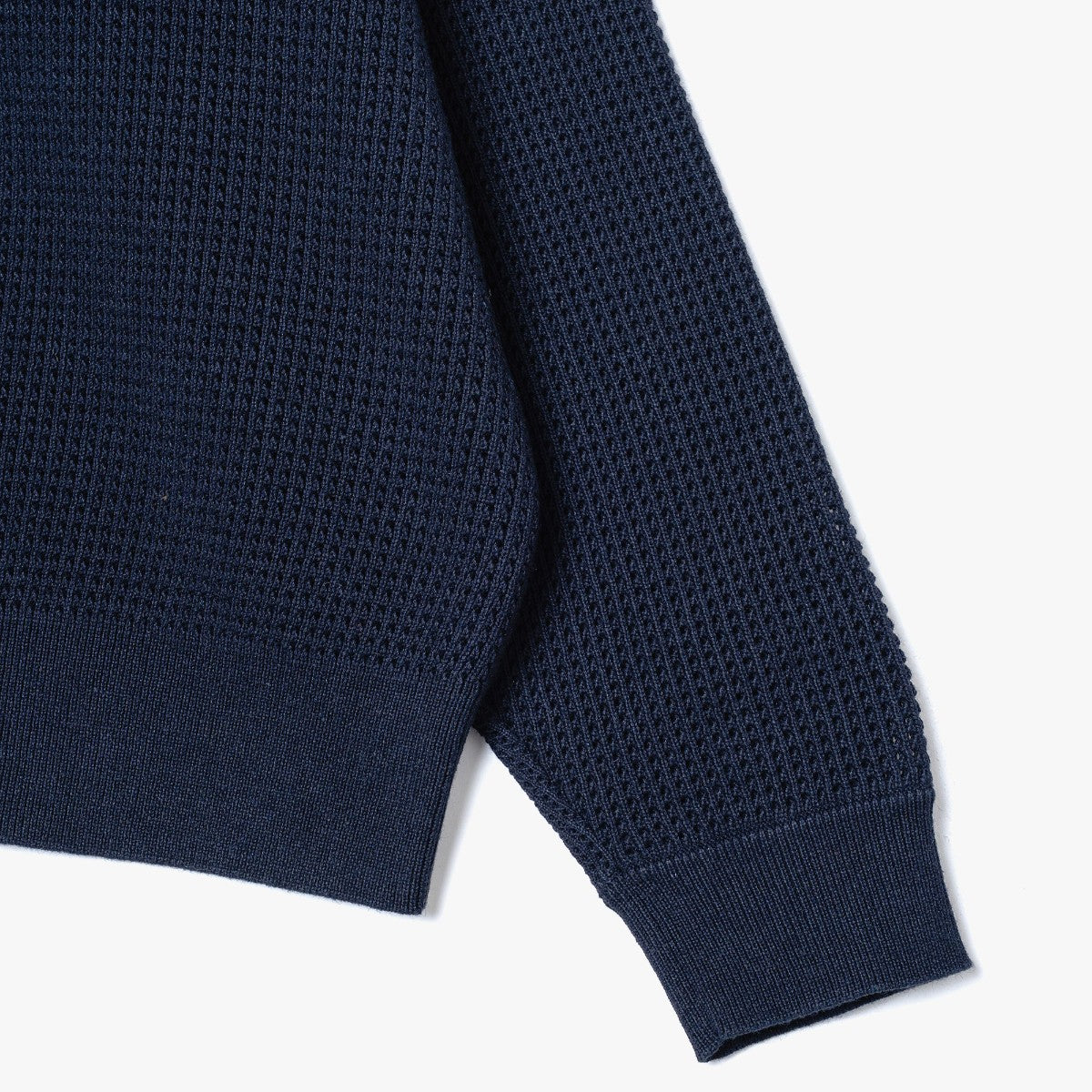 UMBRO HOUSE Mesh Knit Pull Over アンブロハウス メッシュニットプルオーバー UMHO2601-KN02【レディース ニットプルオーバー メッシュ素材 通気性 26SS】