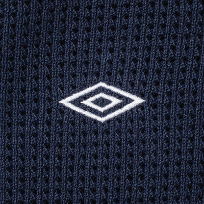 UMBRO HOUSE Mesh Knit Pull Over アンブロハウス メッシュニットプルオーバー UMHO2601-KN02【レディース ニットプルオーバー メッシュ素材 通気性 26SS】