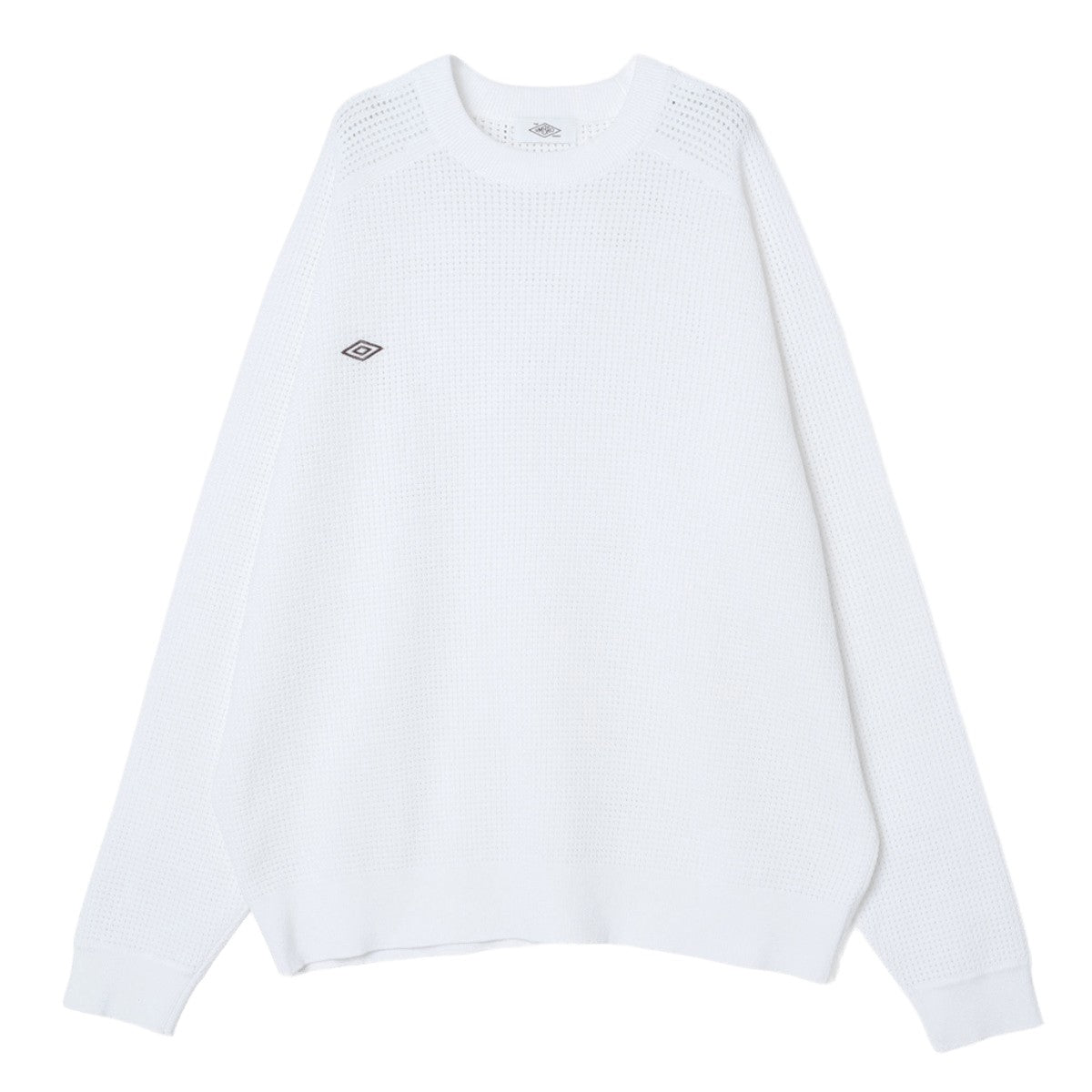 UMBRO HOUSE Mesh Knit Pull Over アンブロハウス メッシュニットプルオーバー UMHO2601-KN02【レディース ニットプルオーバー メッシュ素材 通気性 26SS】