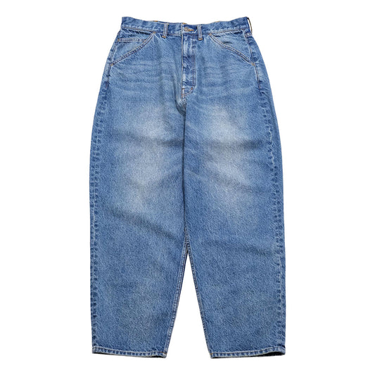 APPLEBUM “Selena” Wide Tapered Denim Pants (Damage) アップルバム セレナ ワイドテーパードデニムパンツ(ダメージ) 2520801D【メンズ デニムパンツ ワイドシルエット テーパードパンツ  26SS】