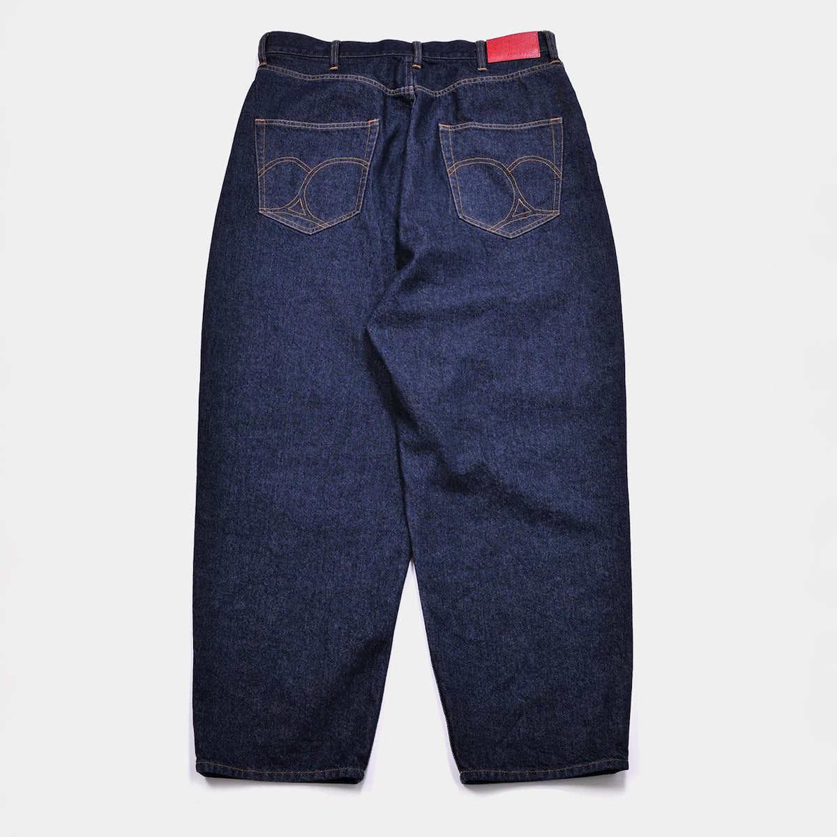 APPLEBUM “Selena” Wide Tapered Denim Pants (One Wash) アップルバム セレナ ワイドテーパードデニムパンツ(ワンウォッシュ) 2520801OC【メンズ デニムパンツ ワイドシルエット テーパードパンツ  26SS】