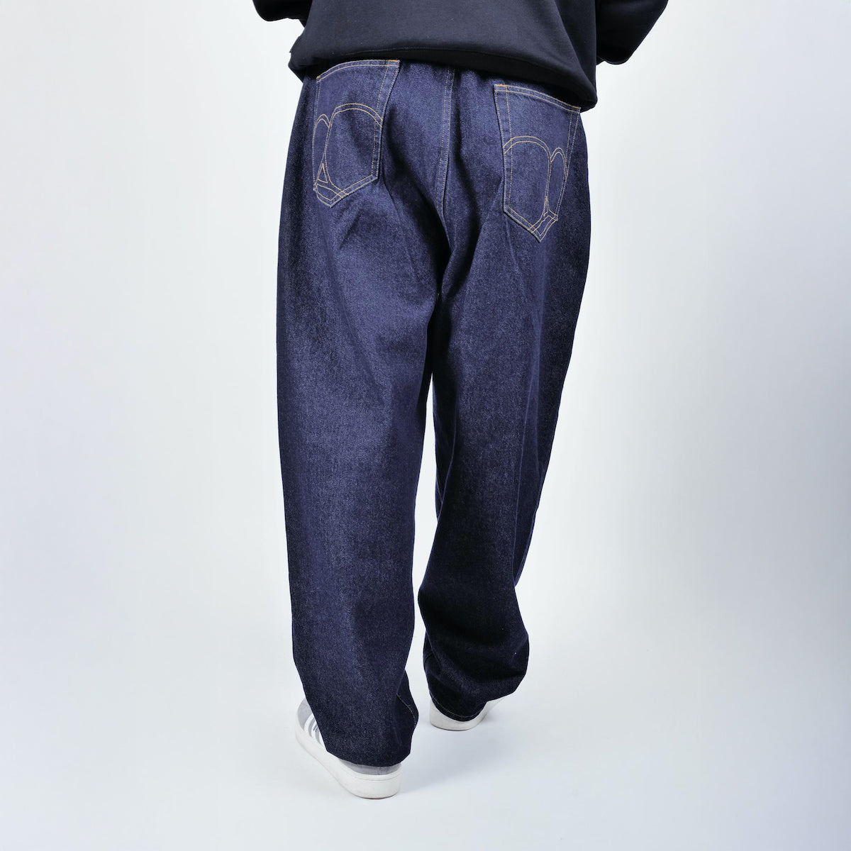 APPLEBUM “Selena” Wide Tapered Denim Pants (One Wash) アップルバム セレナ ワイドテーパードデニムパンツ(ワンウォッシュ) 2520801OC【メンズ デニムパンツ ワイドシルエット テーパードパンツ  26SS】