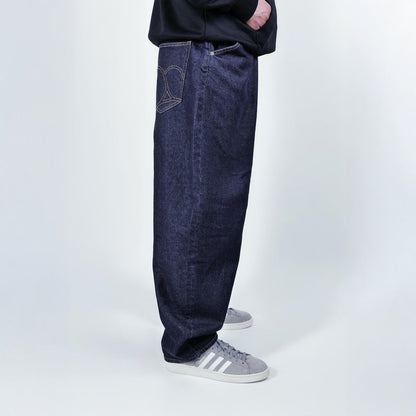 APPLEBUM “Selena” Wide Tapered Denim Pants (One Wash) アップルバム セレナ ワイドテーパードデニムパンツ(ワンウォッシュ) 2520801OC【メンズ デニムパンツ ワイドシルエット テーパードパンツ  26SS】
