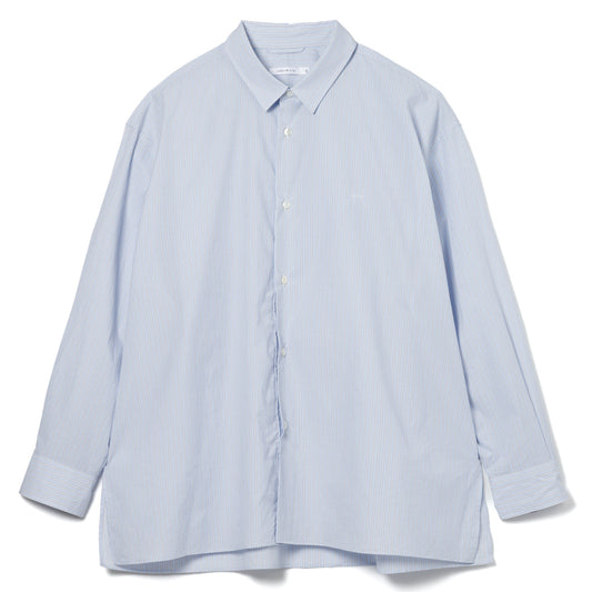 Sandinista Gentle Resort Oversized Stripe Shirt サンディニスタ ジェントル リゾート オーバーサイズド ストライプ シャツ 60426PS06-TP【メンズ ストライプ 長袖 コットンシャツ 26SS】