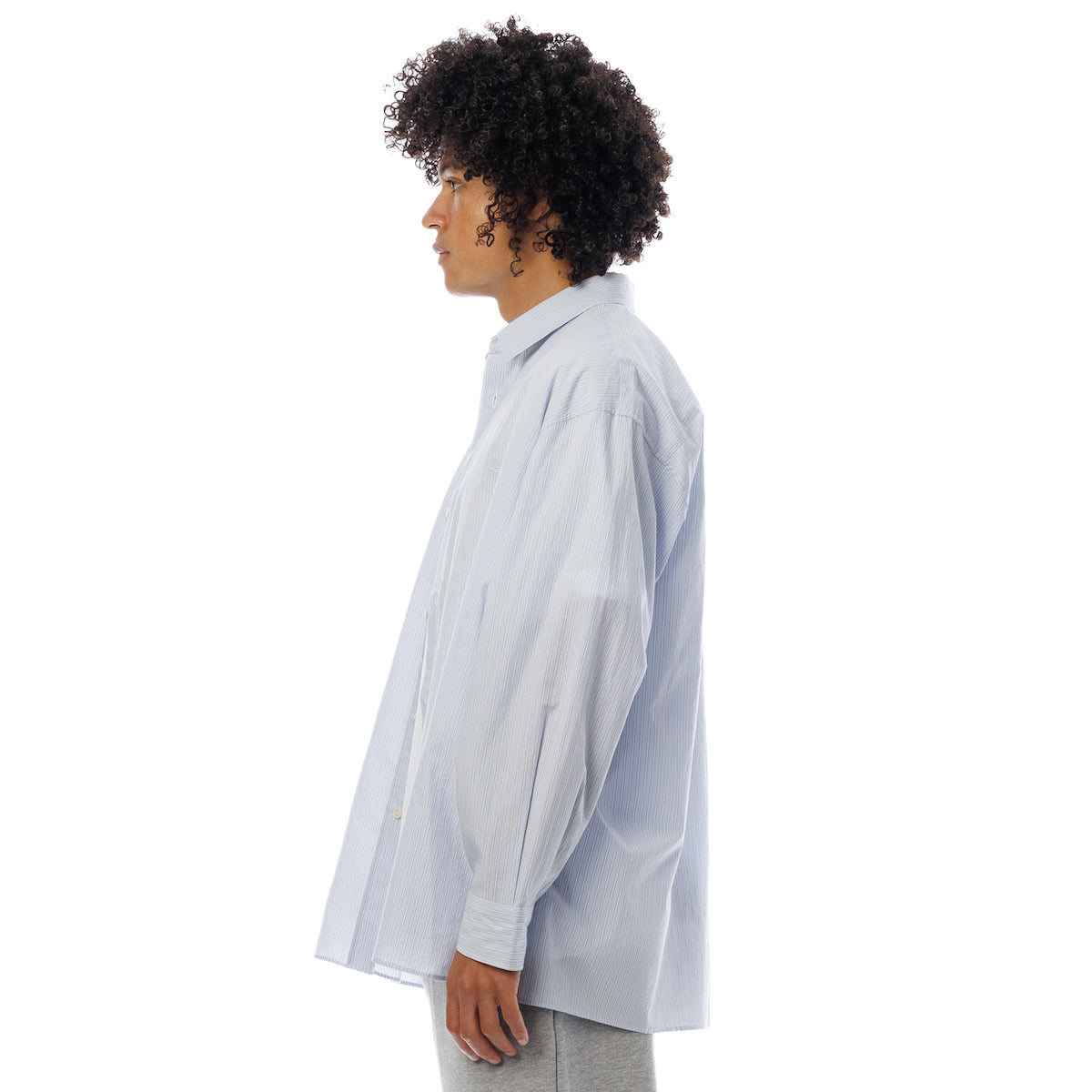Sandinista Gentle Resort Oversized Stripe Shirt サンディニスタ ジェントル リゾート オーバーサイズド ストライプ シャツ 60426PS06-TP【メンズ ストライプ 長袖 コットンシャツ 26SS】