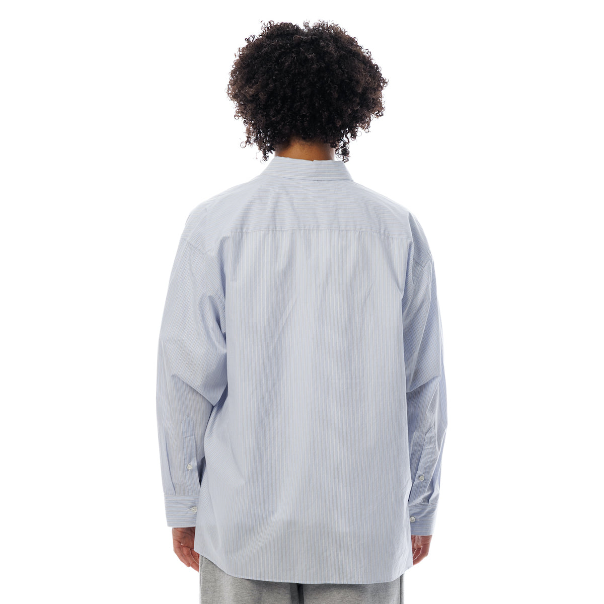 Sandinista Gentle Resort Oversized Stripe Shirt サンディニスタ ジェントル リゾート オーバーサイズド ストライプ シャツ 60426PS06-TP【メンズ ストライプ 長袖 コットンシャツ 26SS】