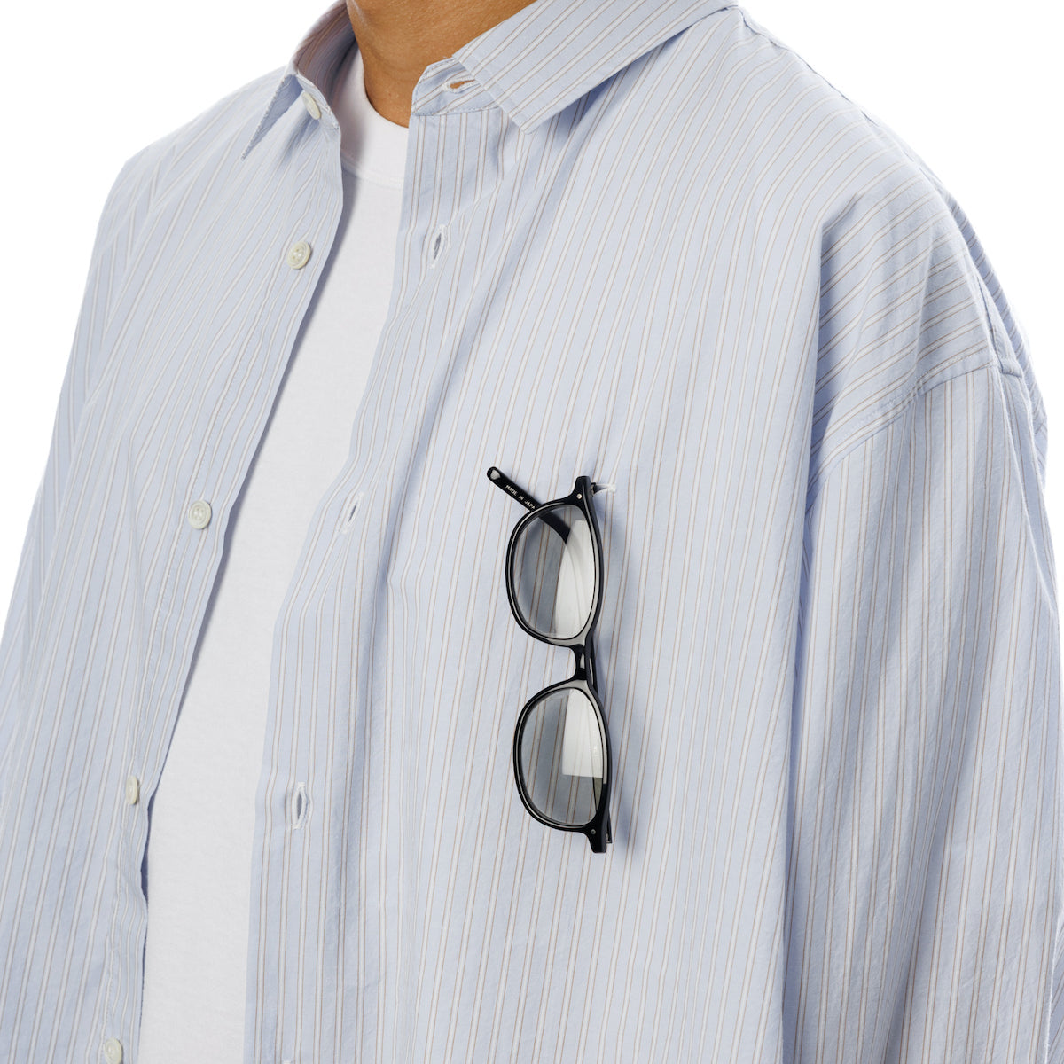 Sandinista Gentle Resort Oversized Stripe Shirt サンディニスタ ジェントル リゾート オーバーサイズド ストライプ シャツ 60426PS06-TP【メンズ ストライプ 長袖 コットンシャツ 26SS】