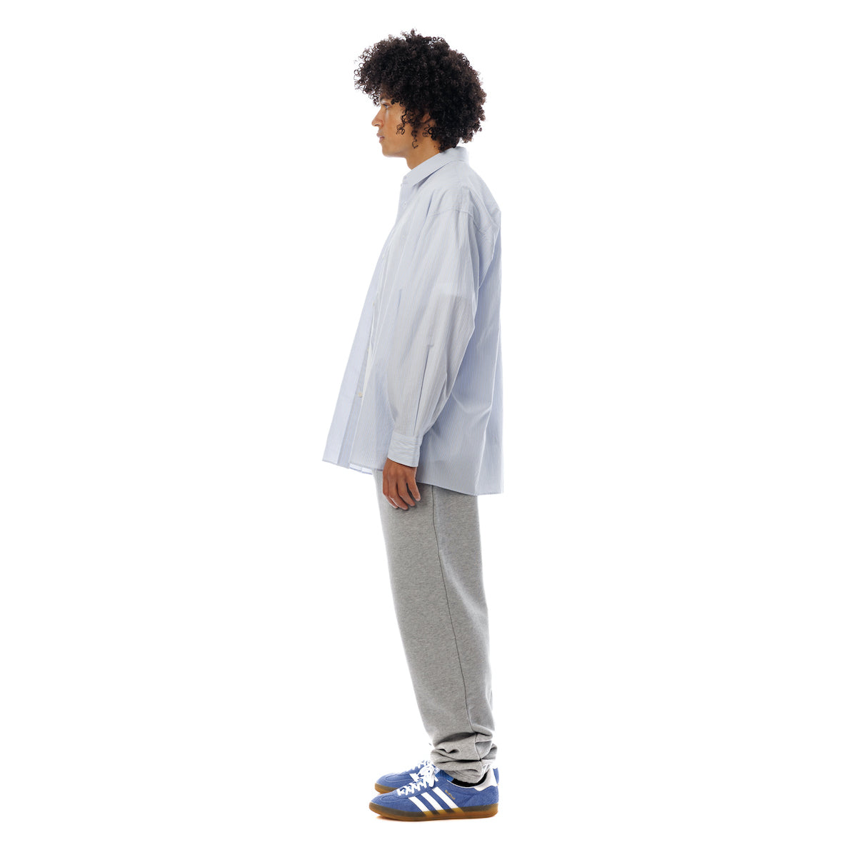 Sandinista Gentle Resort Oversized Stripe Shirt サンディニスタ ジェントル リゾート オーバーサイズド ストライプ シャツ 60426PS06-TP【メンズ ストライプ 長袖 コットンシャツ 26SS】