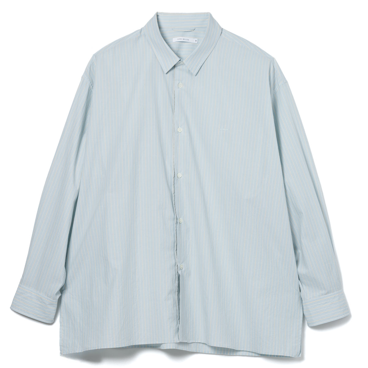 Sandinista Gentle Resort Oversized Stripe Shirt サンディニスタ ジェントル リゾート オーバーサイズド ストライプ シャツ 60426PS06-TP【メンズ ストライプ 長袖 コットンシャツ 26SS】