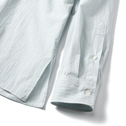 Sandinista Gentle Resort Oversized Stripe Shirt サンディニスタ ジェントル リゾート オーバーサイズド ストライプ シャツ 60426PS06-TP【メンズ ストライプ 長袖 コットンシャツ 26SS】