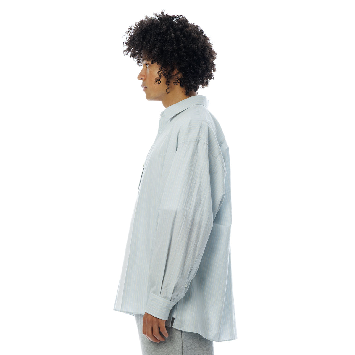Sandinista Gentle Resort Oversized Stripe Shirt サンディニスタ ジェントル リゾート オーバーサイズド ストライプ シャツ 60426PS06-TP【メンズ ストライプ 長袖 コットンシャツ 26SS】
