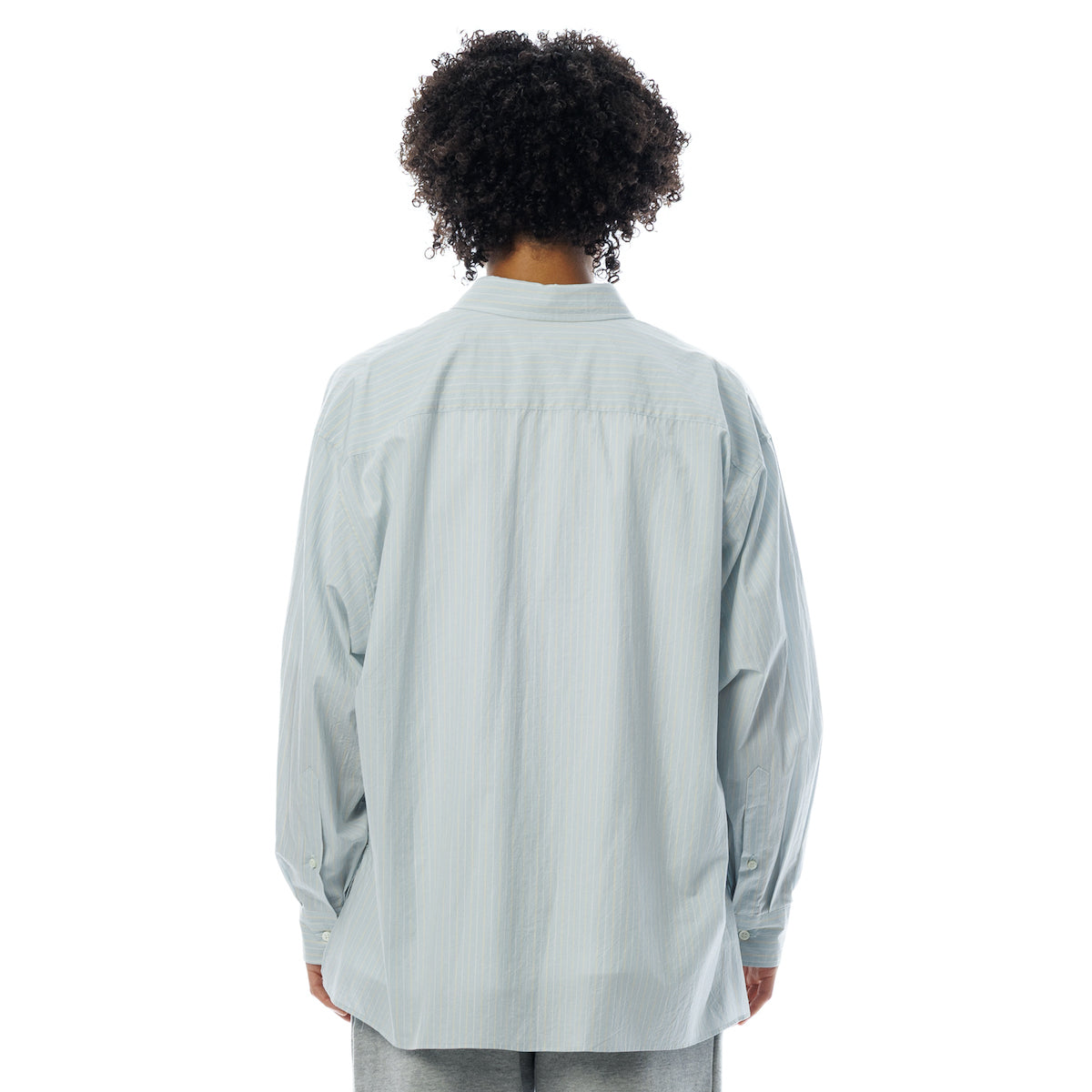 Sandinista Gentle Resort Oversized Stripe Shirt サンディニスタ ジェントル リゾート オーバーサイズド ストライプ シャツ 60426PS06-TP【メンズ ストライプ 長袖 コットンシャツ 26SS】
