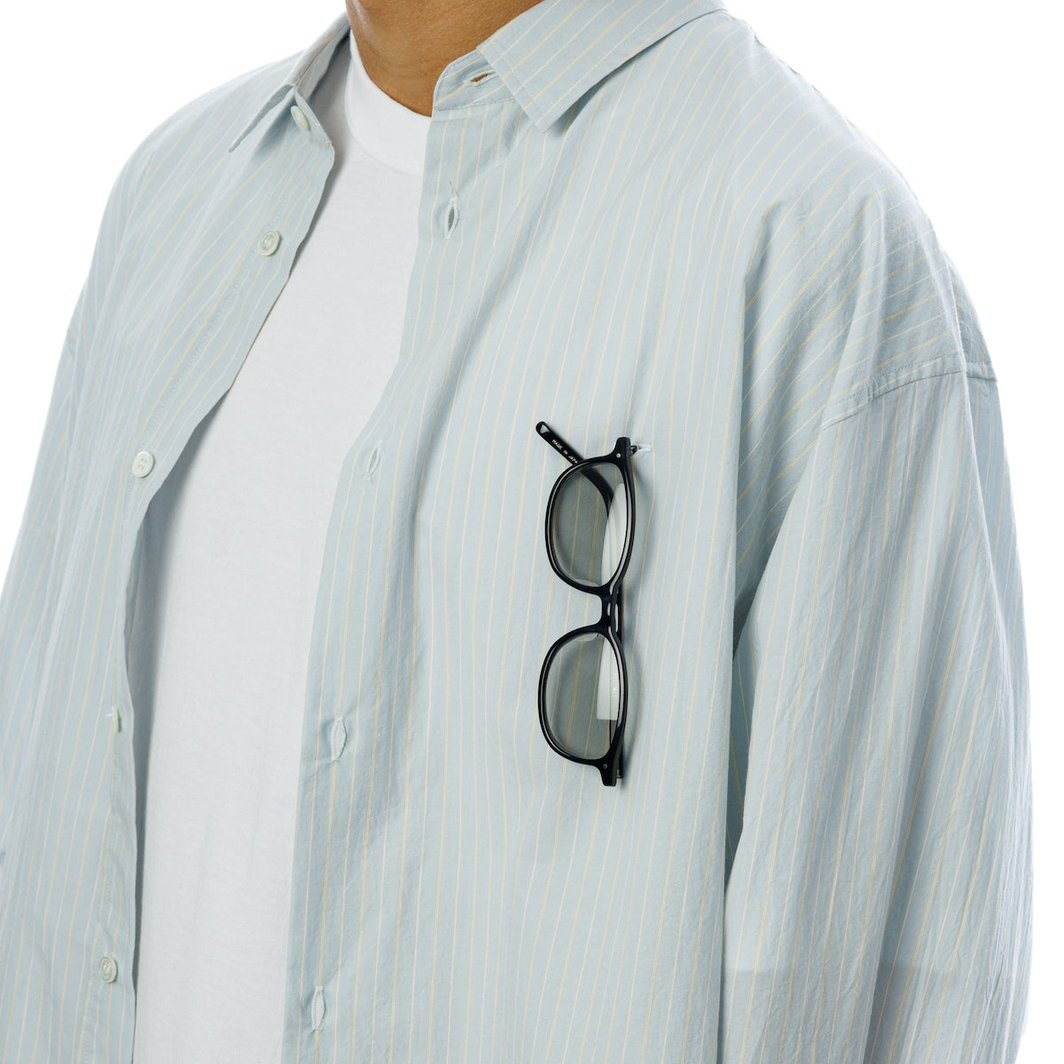 Sandinista Gentle Resort Oversized Stripe Shirt サンディニスタ ジェントル リゾート オーバーサイズド ストライプ シャツ 60426PS06-TP【メンズ ストライプ 長袖 コットンシャツ 26SS】