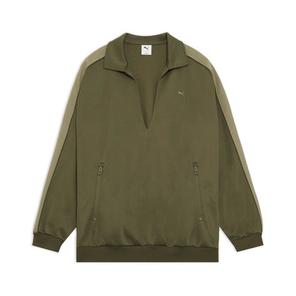 PUMA T7 SKIPPER JERSEY プーマ T7 スキッパージャージー 638051【メンズ 快適 ジップポケット 26SS】