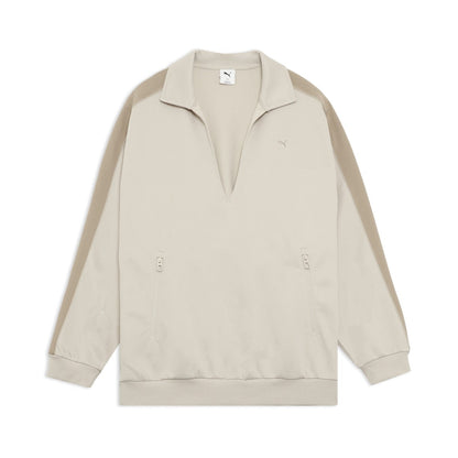 PUMA T7 SKIPPER JERSEY プーマ T7 スキッパージャージー 638051【メンズ 快適 ジップポケット 26SS】