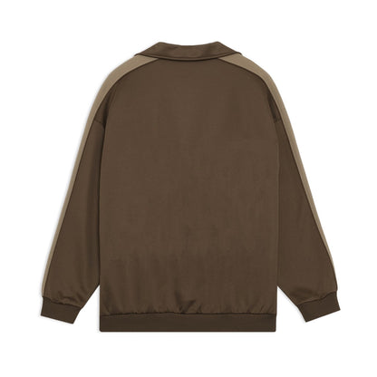 PUMA T7 SKIPPER JERSEY プーマ T7 スキッパージャージー 638051【メンズ 快適 ジップポケット 26SS】