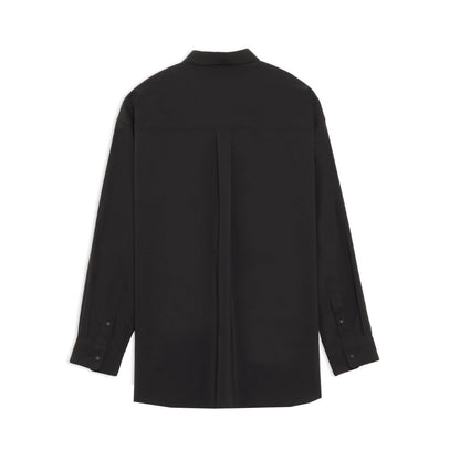 PUMA OVERSIZED LS SHIRT プーマ オーバーサイズド ロングスリーブ シャツ 638058【メンズ 快適 シャツ 26SS】