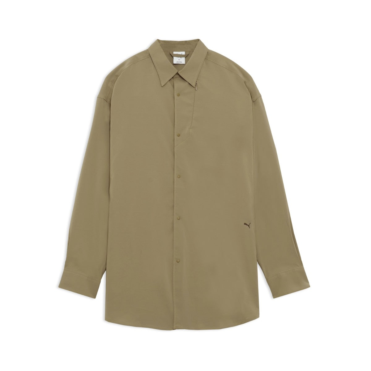 PUMA OVERSIZED LS SHIRT プーマ オーバーサイズド ロングスリーブ シャツ 638058【メンズ 快適 シャツ 26SS】