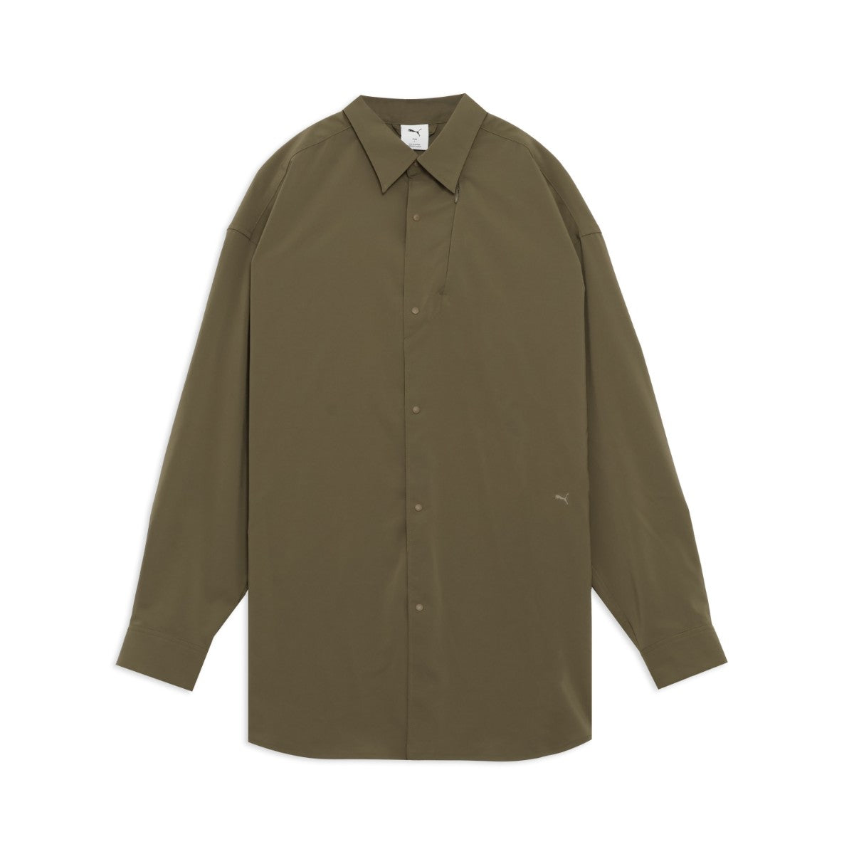PUMA OVERSIZED LS SHIRT プーマ オーバーサイズド ロングスリーブ シャツ 638058【メンズ 快適 シャツ 26SS】