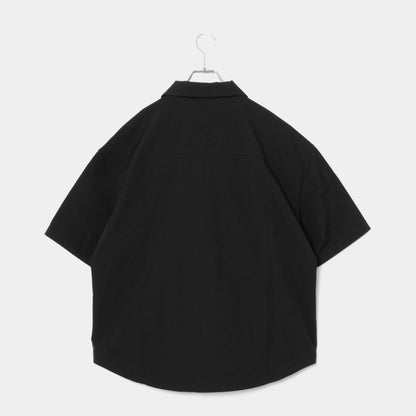 APPLEBUM Half Sleeve Shirt Jacket アップルバム ハーフスリーブシャツジャケット 2610205【メンズ シャツジャケット ビッグシルエット マット生地 26SS】