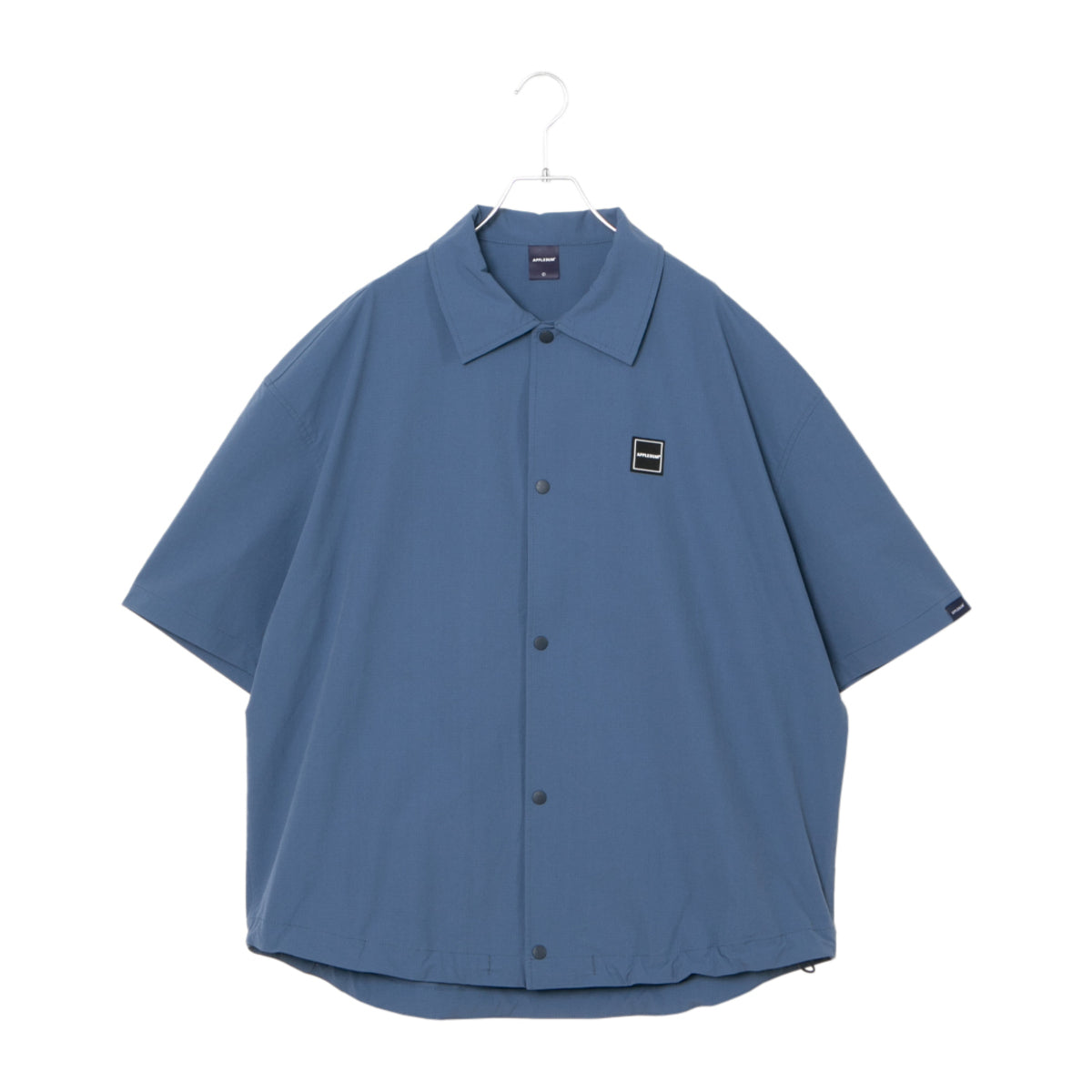 APPLEBUM Half Sleeve Shirt Jacket アップルバム ハーフスリーブシャツジャケット 2610205【メンズ シャツジャケット ビッグシルエット マット生地 26SS】