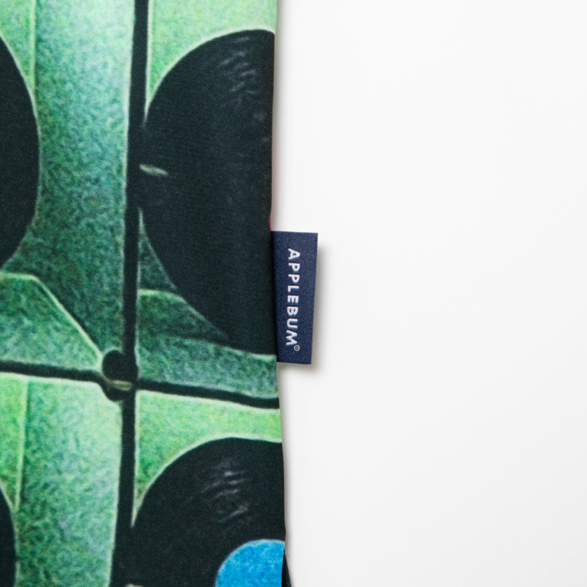 APPLEBUM “Vinyl Wall” Aloha Shirt アップルバム ”ビニールウォール”アロハシャツ 2610210【メンズ レコード柄 総柄アロハ ミュージックモチーフ グリーンベース 26SS】