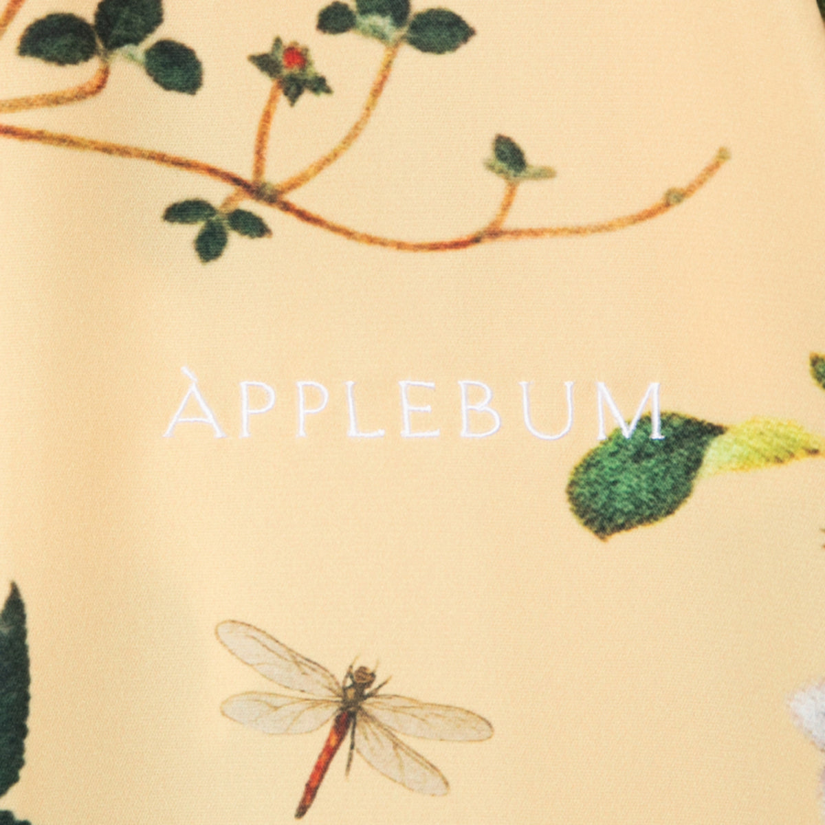 APPLEBUM “Edo Botanical” Aloha Shirt アップルバム エド ボタニカル アロハシャツ 2610211【メンズ アロハシャツ 総柄 半袖シャツ オーバーサイズ 和柄 夏コーデ 26SS】