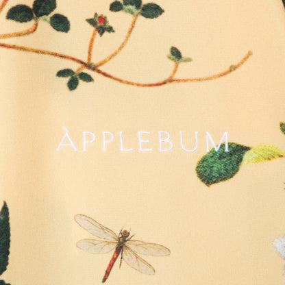 APPLEBUM “Edo Botanical” Aloha Shirt アップルバム エド ボタニカル アロハシャツ 2610211【メンズ アロハシャツ 総柄 半袖シャツ オーバーサイズ 和柄 夏コーデ 26SS】