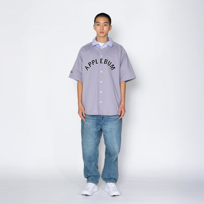 APPLEBUM Baseball Shirt アップルバム ベースボール シャツ 2610217【メンズ ベースボールシャツ メンズ 半袖シャツ オーバーサイズシャツ 26SS】