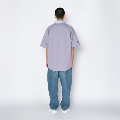 APPLEBUM Baseball Shirt アップルバム ベースボール シャツ 2610217【メンズ ベースボールシャツ メンズ 半袖シャツ オーバーサイズシャツ 26SS】