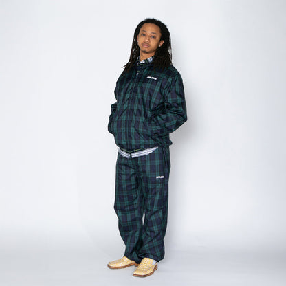 APPLEBUM Check Taffeta Track Jacket アップルバム チェック タフタ トラックジャケット 2610605【メンズ トラックジャケット メンズアウター 軽量ジャケット 26SS】