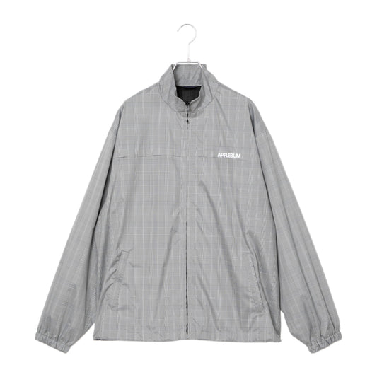 APPLEBUM Check Taffeta Track Jacket アップルバム チェック タフタ トラックジャケット 2610605【メンズ トラックジャケット メンズアウター 軽量ジャケット 26SS】