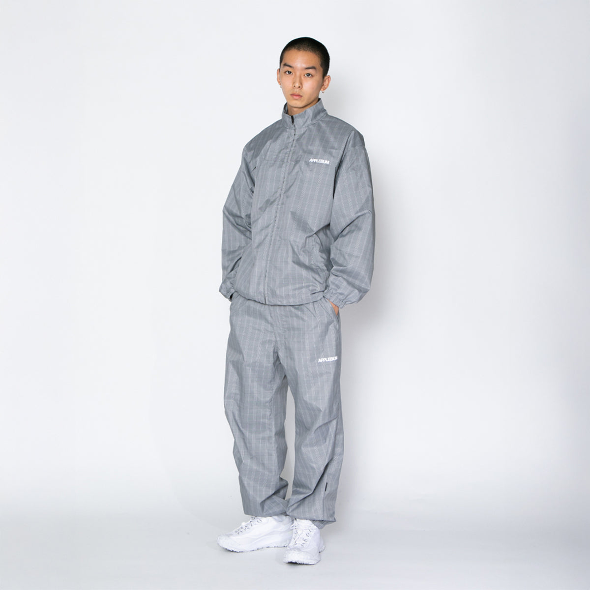 APPLEBUM Check Taffeta Track Jacket 2610605 – Kinetics