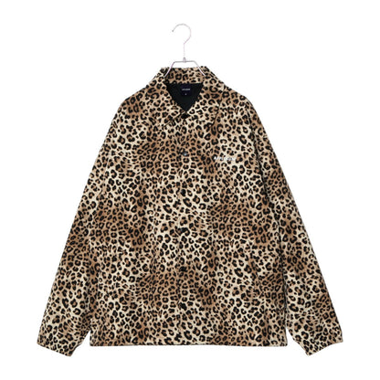 APPLEBUM “Leopard” Coach Jacket アップルバム “レオパード” コーチジャケット 2610606【メンズ ジャケット コーチジャケット メンズ アウター 軽量 26SS】