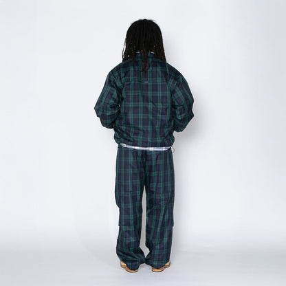 APPLEBUM Check Taffeta Track Pants アップルバム チェック タフタ トラックパンツ 2610805【メンズ トラックパンツ メンズボトムス カジュアルパンツ 26SS】