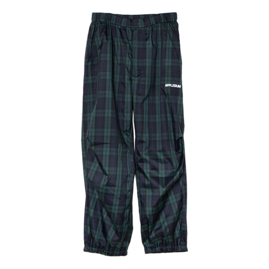 APPLEBUM Check Taffeta Track Pants アップルバム チェック タフタ トラックパンツ 2610805【メンズ トラックパンツ メンズボトムス カジュアルパンツ 26SS】