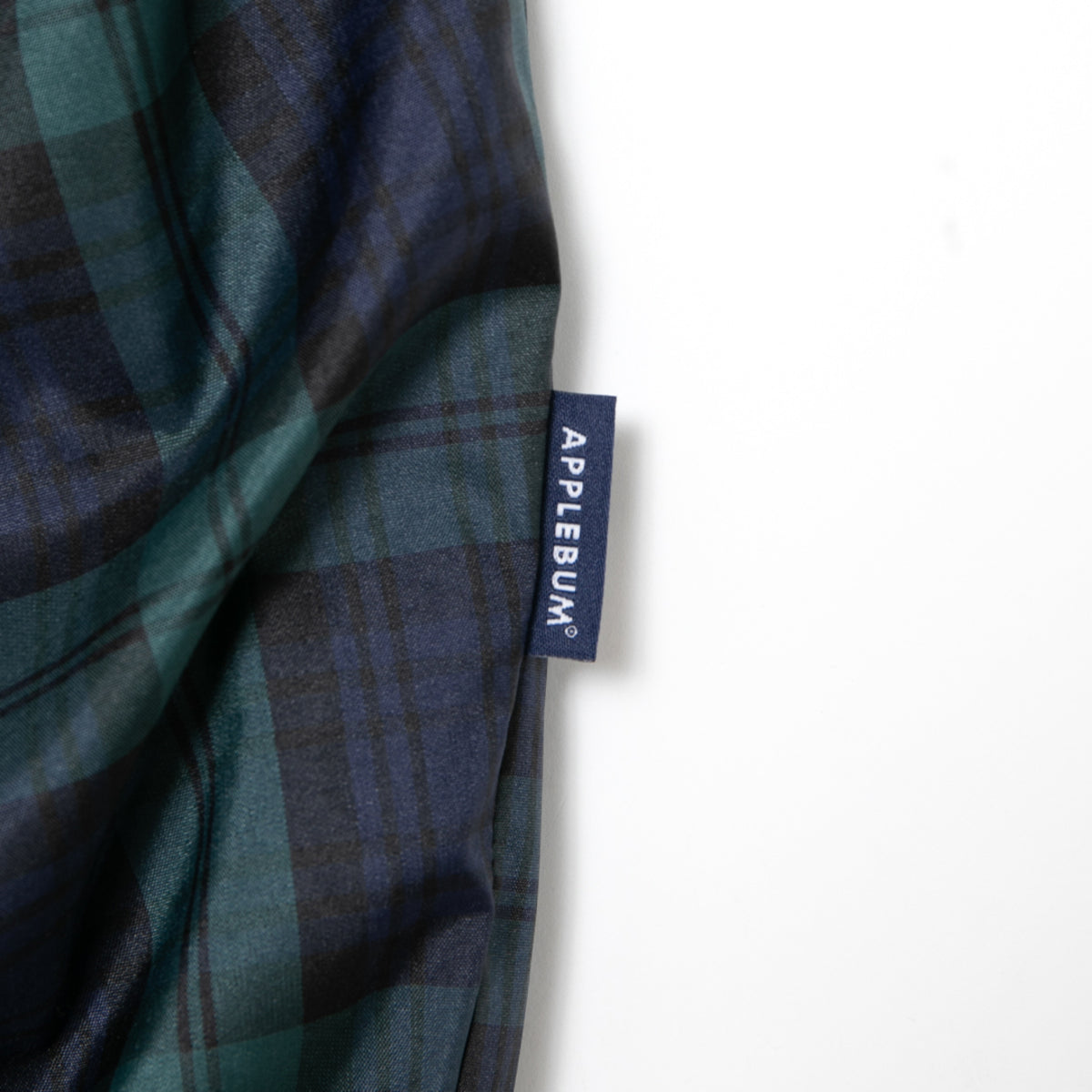 APPLEBUM Check Taffeta Track Pants アップルバム チェック タフタ トラックパンツ 2610805【メンズ トラックパンツ メンズボトムス カジュアルパンツ 26SS】