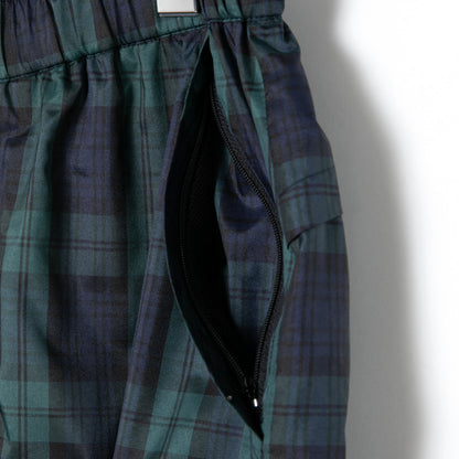 APPLEBUM Check Taffeta Track Pants アップルバム チェック タフタ トラックパンツ 2610805【メンズ トラックパンツ メンズボトムス カジュアルパンツ 26SS】